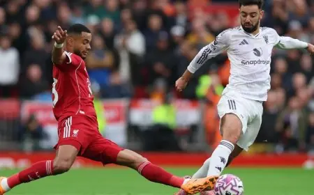 القائم يتدخل ويحرم ليفربول ومانشستر يونايتد من تسجيل ثلاثة أهداف