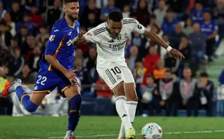 ريال مدريد يحقق فوزًا صعبًا على خيتافي بعشرة لاعبين ويستعيد صدارة الدوري الإسباني