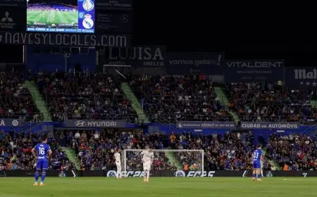 رسالة قوية من ريال مدريد وخيتافي إلى رابطة الليغا في 12 ثانية صمت