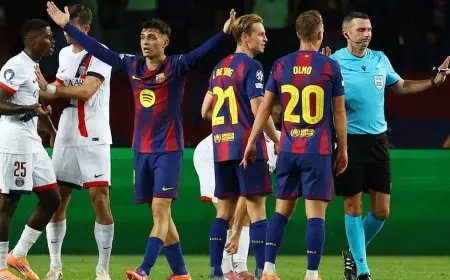 تعرف على سبب رغبة يويفا في منع برشلونة من دخول دوري الأبطال