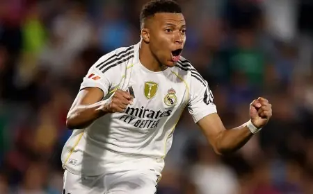 كيليان مبابي يحقق إنجازًا غير مسبوق بتسجيله في 11 مباراة متتالية