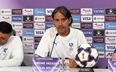 إنزاغي يكشف تطورات مشاركة سالم الدوسري ضد السد في دوري أبطال آسيا