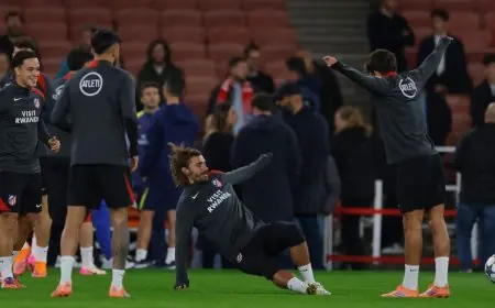 أتلتيكو مدريد يتقدم بشكوى ضد أرسنال لدى اليويفا بسبب انقطاع الماء الساخن