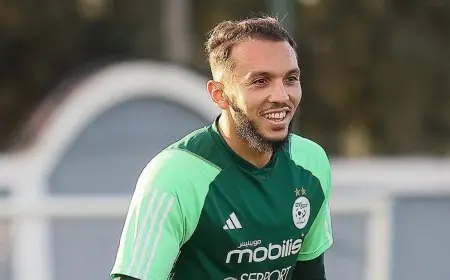 أمين غويري يخضع لجراحة كتف ويعد بعودة سريعة إلى الملاعب