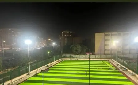تطوير ملعب مركز شباب كفر نصار بالجيزة يتزامن مع افتتاح المتحف المصري الكبير