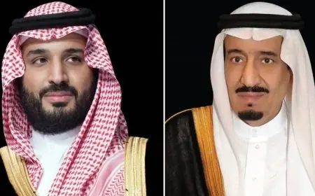 خادم الحرمين الشريفين وولي العهد يقدمان التهنئة لملك المغرب بانتصار وطني في مونديال الشباب