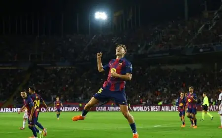 برشلونة يسحق أولمبياكوس بستة أهداف في دوري أبطال أوروبا الجولة الثالثة