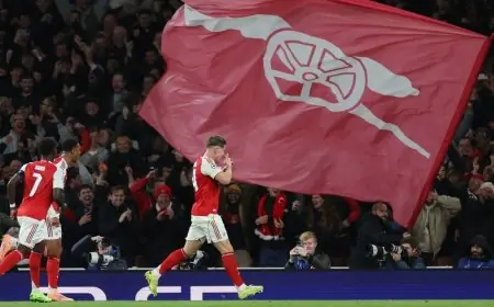 أرسنال يمطر شباك أتلتيكو مدريد برباعية ساحقة في 13 دقيقة