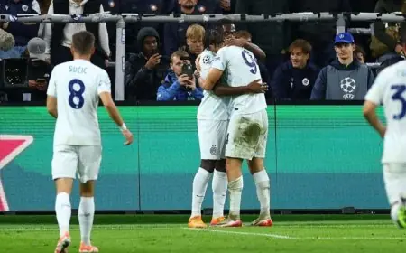 إنتر ميلان يتألق بانتصار مريح على سان جيلواز في دوري أبطال أوروبا