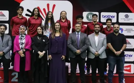 منتخب الريشة الطائرة يحقق 8 ميداليات في بطولة مصر الدولية للناشئين