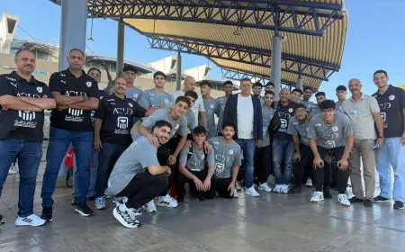 المنتخب الوطني للناشئين في كرة اليد يصل المغرب استعدادًا لبطولة العالم تحت 17 عامًا