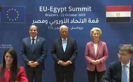 الرئيس السيسي يعزز الشراكة بين مصر والاتحاد الأوروبي بتوقيع اتفاقيات تعاون جديدة في بروكسل