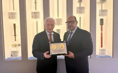 بروتوكول تعاون تاريخي يجمع بين اللجنة الأولمبية المصرية والإيطالية في روما