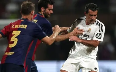 توقع فيغو لنتيجة الكلاسيكو يُذهل الجماهير وتحوّل زيدان للتدريب يثير الدهشة