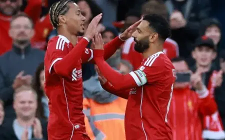 دعم كبير من مهاجم ليفربول الجديد للنجم محمد صلاح