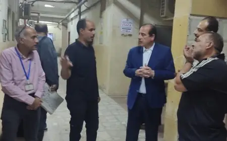 تحقيق عاجل مع مدير مستشفى حلوان العام ومدير الاستقبال من قبل نائب وزير الصحة