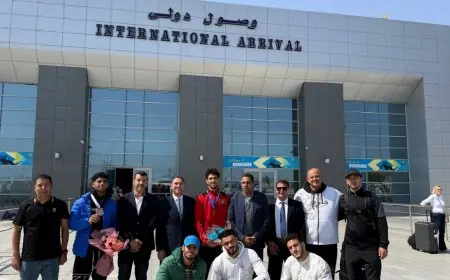 وزارة الرياضة تحتفي بأبطال المصارعة المصريين بعد إنجازهم التاريخي