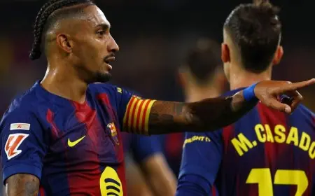 برشلونة يفتقد رافينيا في مواجهة الكلاسيكو المثيرة ضد ريال مدريد