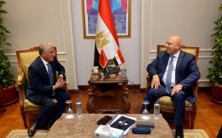 كامل الوزير يناقش مع سفير المغرب بالقاهرة سبل تعزيز التعاون في مجالي الصناعة والنقل بين مصر والمغرب