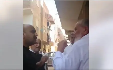 الداخلية تعلن تفاصيل فيديو اعتداء السويس على المسن وتلقي القبض على المتهمين