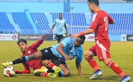 تعادل مثير بين حرس الحدود وغزل المحلة في الدوري المصري الممتاز