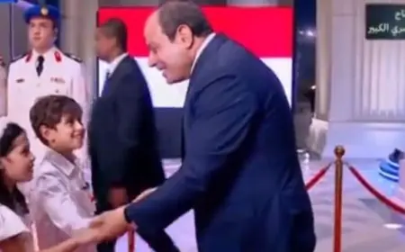 الرئيس السيسي يشارك في احتفالية وطن السلام بمدينة الفنون بالعاصمة الإدارية الجديدة