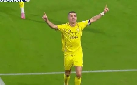 أهداف مثيرة وملخص مباراة النصر ضد الحزم (2-0) في دوري روشن السعودي