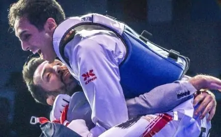 سيف عيسى المصري يحقق ذهبية عالمية في بطولة التايكوندو