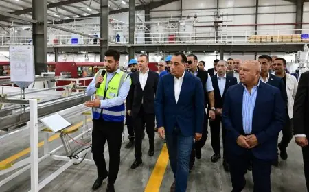 مدبولي يفتتح مصنع أدو مينا ويشيد بدور الصناعات في تعزيز المكون المحلي للصناعة