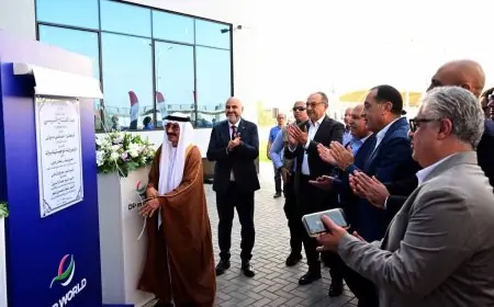 رئيس الوزراء يفتتح مستودع موانئ دبي العالمية مصر للخدمات اللوجستية لتعزيز التجارة والنقل اللوجستي