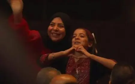 الطفلة الفلسطينية ريتاج تعبر عن امتنانها للرئيس السيسي لدوره في إيقاف الحرب