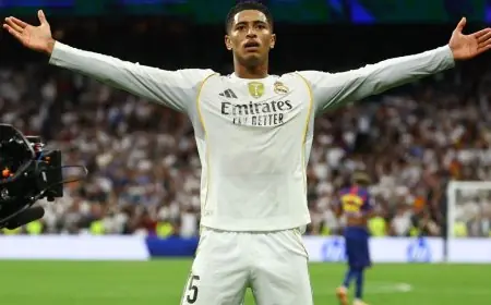 جود بيلينغهام يقود ريال مدريد لتحقيق انتصار مذهل على برشلونة