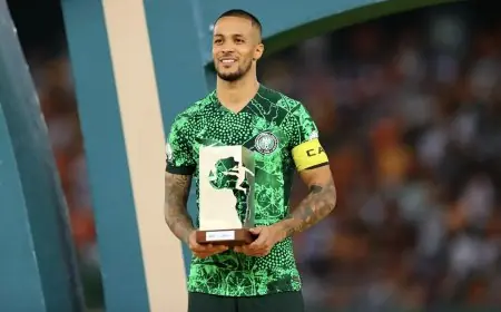 قائد نيجيريا يستبعد فرص منتخب مصر في التتويج بكأس أمم أفريقيا