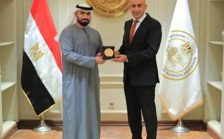 إطلاق شراكة استراتيجية بين وزير التعليم والمدرسة الرقمية الإماراتية لتعزيز التعليم الفني في مصر