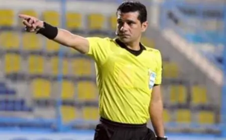 الإسماعيلي يتخذ إجراء قانوني ضد الحكم محمود البنا بعد مباراة مثيرة مع فاركو