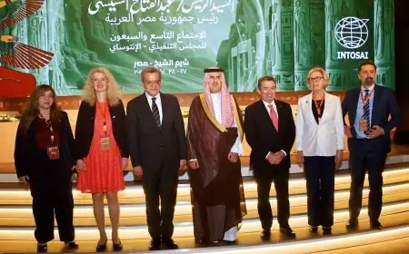 رئيس الجهاز المركزي للمحاسبات يطلق أعمال المجلس التنفيذي الـ79 للإنتوساي في شرم الشيخ