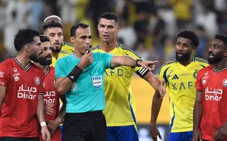 تعيين خالد الطريس لقيادة مباراة النصر والاتحاد المرتقبة في كأس الملك