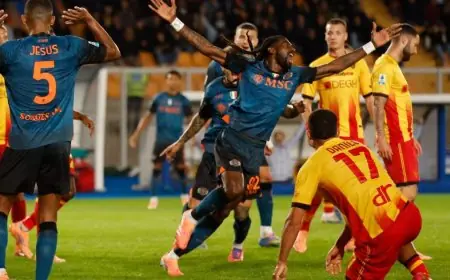 نابولي يتفوق بصعوبة على ليتشي ويعزز موقعه في صدارة الدوري الإيطالي