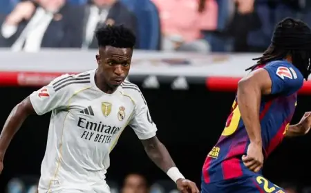 دعم كبير لفينيسيوس من زملائه والريال في مأزق نتيجة الأنانية