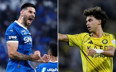 إنجاز جواو فيليكس في الدوري السعودي يتساوى مع ميتروفيتش