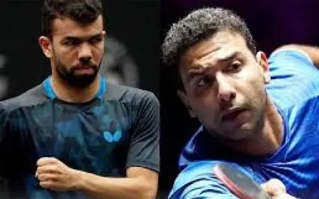 تفاصيل العقوبات على عمر عصر ومحمود أشرف في منتخب تنس الطاولة: غرامة مالية وإنذار بالشطب