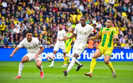 موعد المواجهة المثيرة بين نانت وموناكو في الدوري الفرنسي