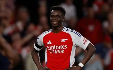 ساكا يشيد بتطور أرتيتا ويبرز تأقلم إيزي السريع