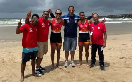 مصر تتألق بست ميداليات في البطولة الإفريقية للتجديف بجنوب أفريقيا