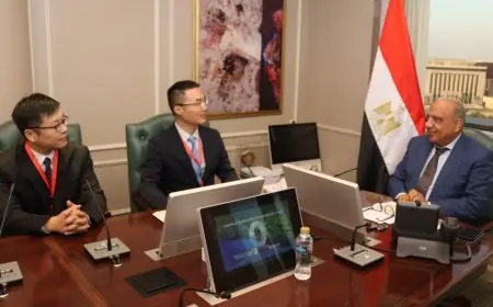 وزير الكهرباء يتعاون مع شركة هواوي الصينية لتعزيز مشاريع تخزين الطاقة