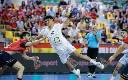 مواجهة نارية: منتخب مصر يصطدم بإسبانيا في نصف نهائي كأس العالم لناشئي اليد