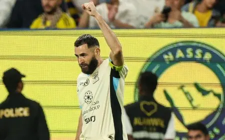 كريم بنزيما يسعى لتحطيم رقم فهد المولد في دوري روشن السعودي