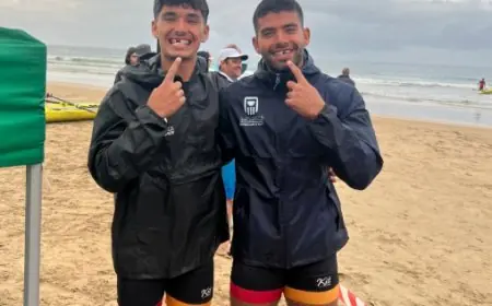 عمر القماطي يمنح مصر المجد في البطولة الأفريقية للتجديف الشاطئي بفوزه بالذهبية الثامنة