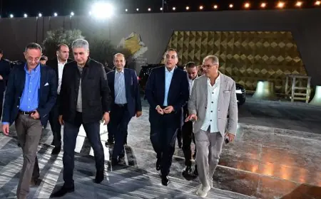 رئيس الوزراء يشرف ميدانيًا على التحضيرات النهائية لافتتاح المتحف المصري الكبير