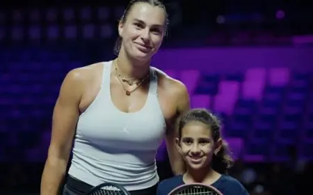 الطفلة السعودية سما البكر تحقق إنجازًا أمام سابالينكا